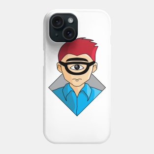 Red Haired Cyclops Phone Case