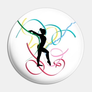 Ribbon Dancer Pin