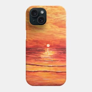 Red Sunset Phone Case