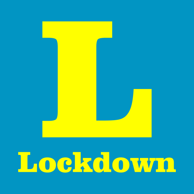 L For Lockdown Phonetic Alphabet in Pandemic by umarhahn