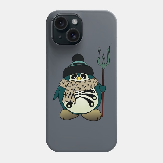 Harold The Penguin Phone Case by mangulica