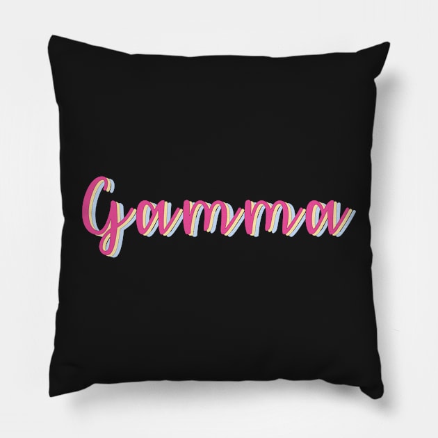 Gamma Pillow by LFariaDesign