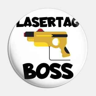 Lasertag boss Pin