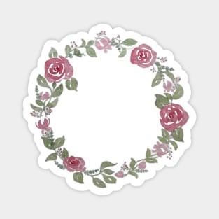 floral wreath Magnet