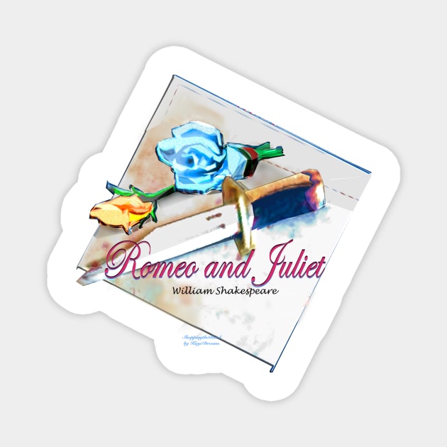 Romeo and Juliet Magnet by KayeDreamsART