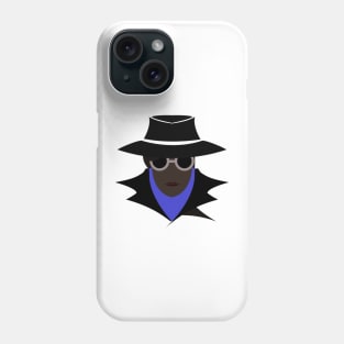 Lady Black (afro): A Cybersecurity Design Phone Case