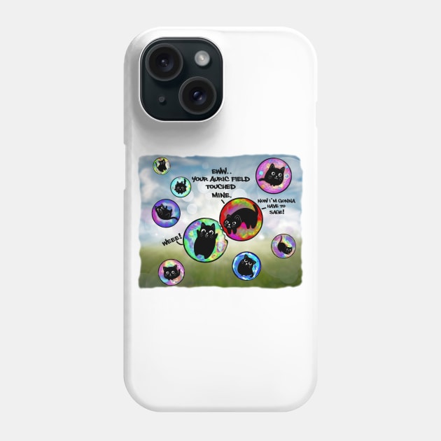 AURIC FIELD KITTIES Phone Case by Tripnotic