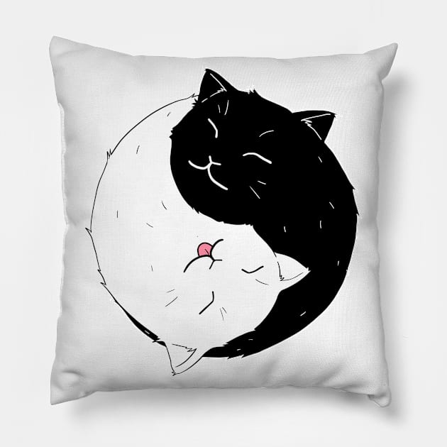 Furyin & Furyang Pillow by nurrablake