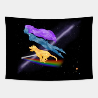 Rainbow Bridge Tapestry