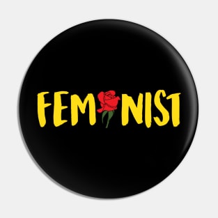 Feminist T-shirt Pin