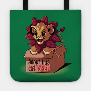 Adopt a King - Cat mother - Pet owner Tote