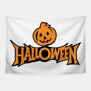 Pumpkin Halloween Tapestry