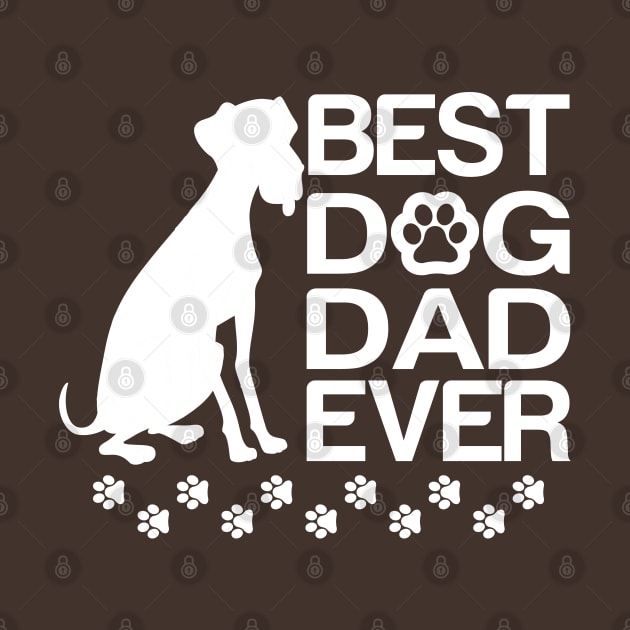 Best Dalmatian Dad Ever, Best Dog Dad Ever, Dog Dad Gift by slawers