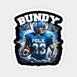 "Al Bundy Polk High Football T-Shirt - Legend of the Gridiron Magnet