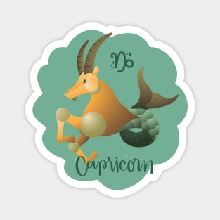 Capricorn: Climb the mountain, reach for the stars. Magnet