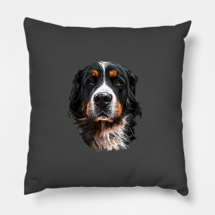 Bernese Mountain Dog Pillow