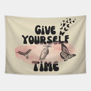 Give Yourself Time Butterfly Life Cycle Tapestry