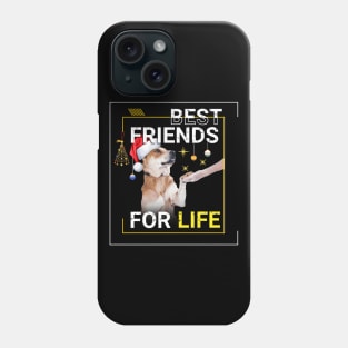 Basenji Dog Best Friends for Life Christmas Phone Case