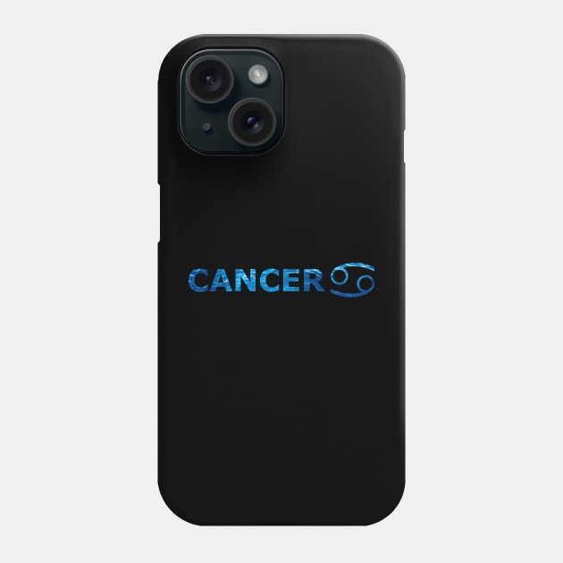 CANCER (water) Phone Case by Zodiac Lover