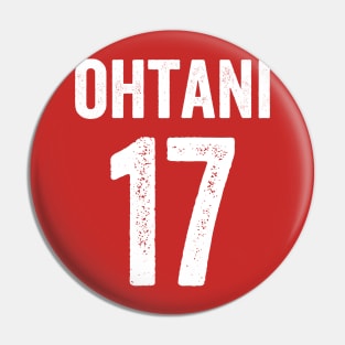 Ohtani 17 - White Font Pin