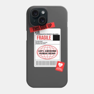 Warning Label Handle With Care Awesome Phone Case