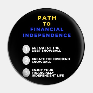 Path to financial independence Pin