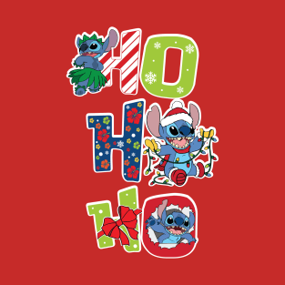 Ho Ho Ho Stitch T-Shirt