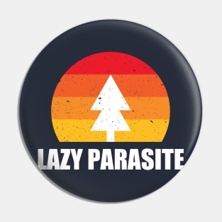 Lazy Parasite Trail Runner Pin