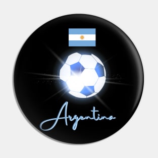 Argentina Soccer Lover Pin