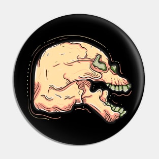 Animal skull head Pin