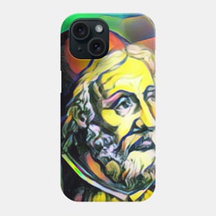 Al Tabari Dark Colourful Portrait | Al Tabari Artwork 7 Phone Case