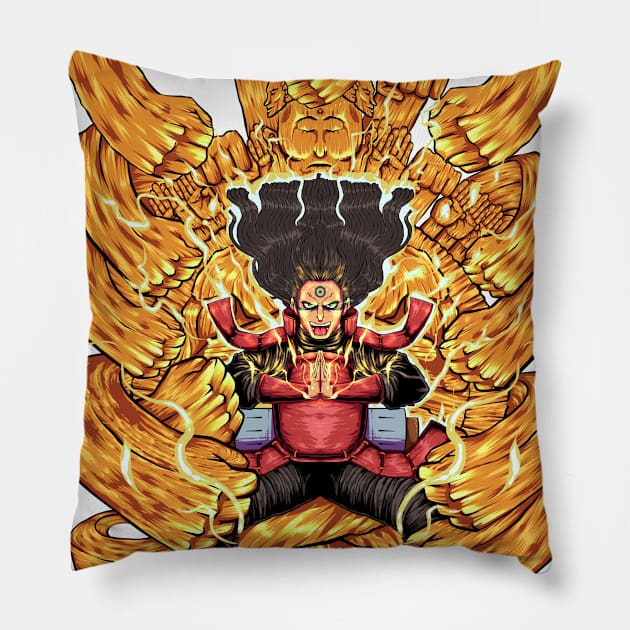 hokage 1 Pillow by kucingork