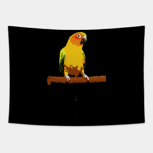 Sun Conure Vector Tapestry