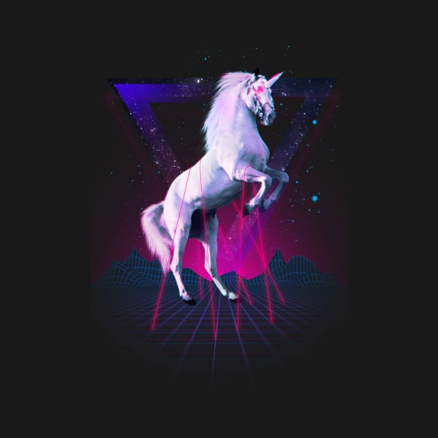 Last laser unicorn by astronaut