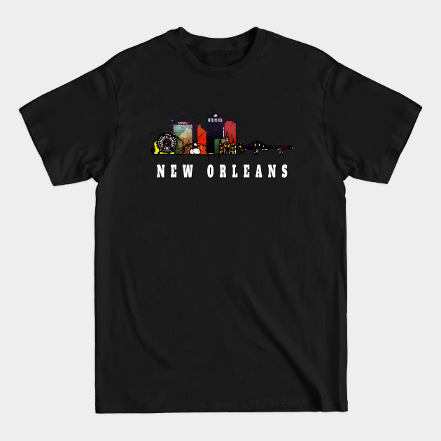 Disover New Orleans skyline - New Orleans Skyline - T-Shirt