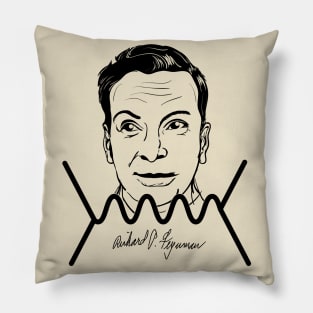 richard feynman Pillow