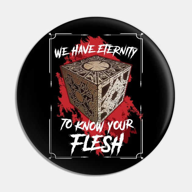 Lament Configuration Puzzle Box Eternity to Know Your Flesh Pin by Meta Cortex