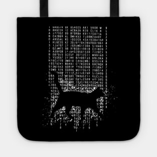 Cat In The Matrix Tote