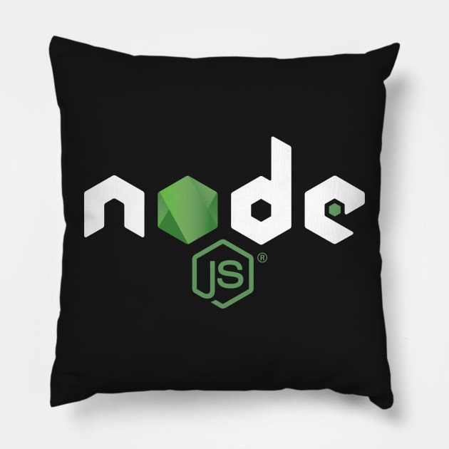 Node JS Logo Pillow by hipstuff