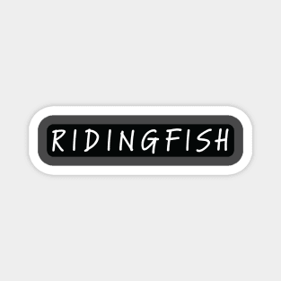Front and back RIDINGFISH Magnet