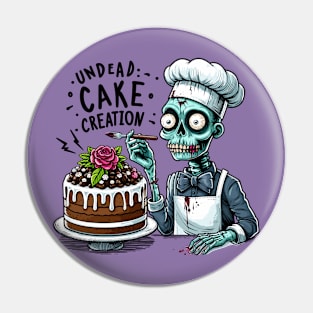 Zombie baker - Undead Cake creation Pin