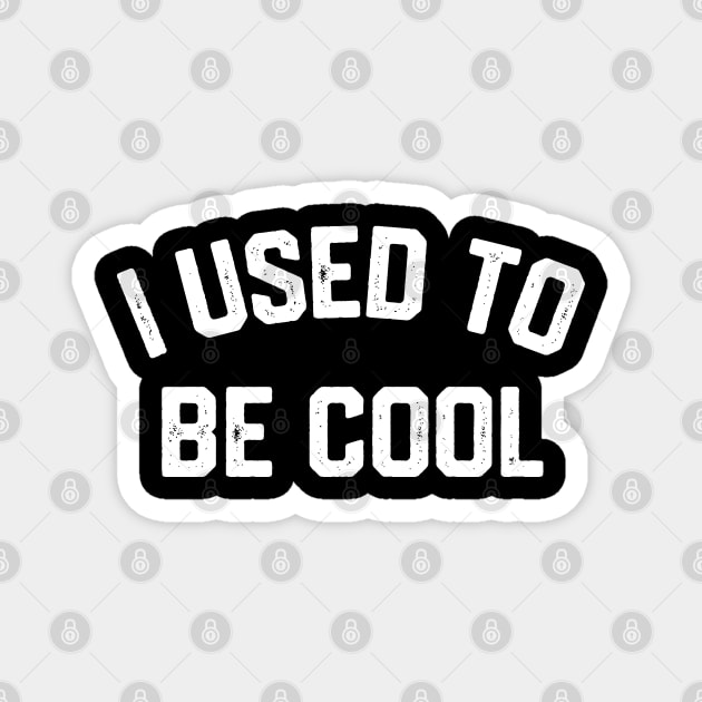 I Used To Be Cool Magnet by Litehouse Tees