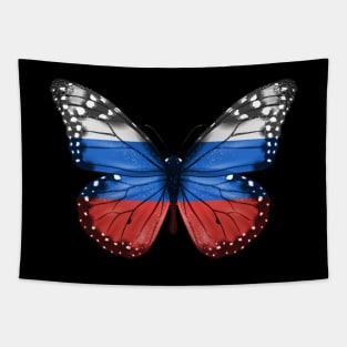 Russian Flag  Butterfly - Gift for Russian From Russia Tapestry