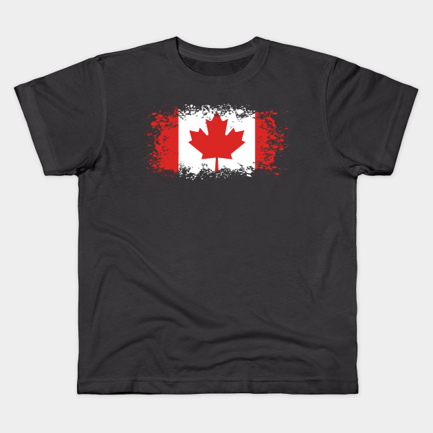 Canada Kanada Flagge flag - Canada - Kids T-Shirt | TeePublic