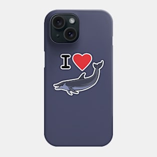 I Love Rough-Toothed Dolphins Phone Case