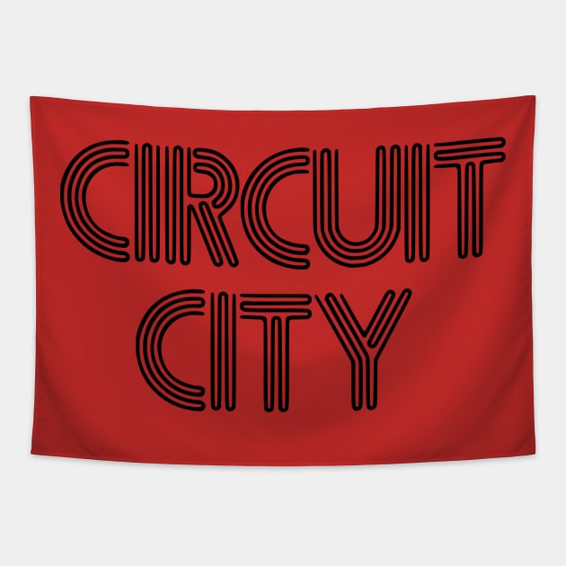 Circuit City Tapestry by Cutter Grind Transport