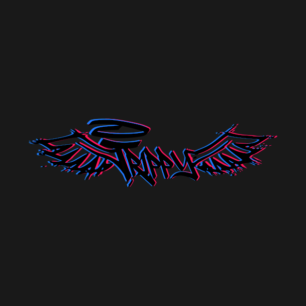 Trippy Wings Sticker by PauLeeArt