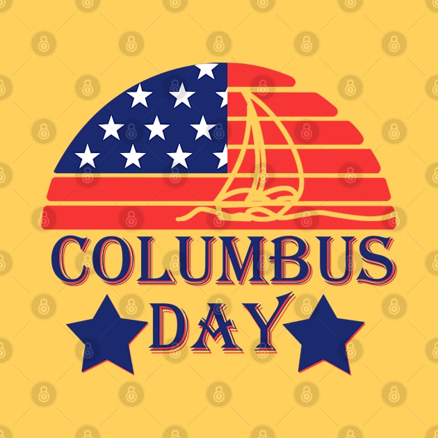 Columbus day by Teeeshirt