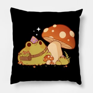 Froggy wizard school Pillow