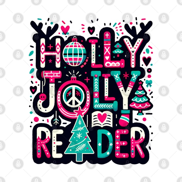 Holly Jolly Reader by MZeeDesigns